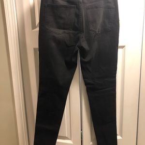LuLaRoe black distressed denim 28